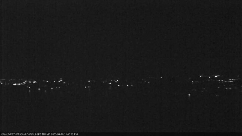 Lake Travis webcam, April 16, 2023 11:45 PM CT