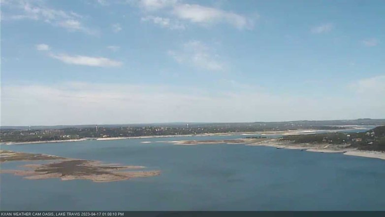 Lake Travis webcam, April 17, 2023 1:00 PM CT