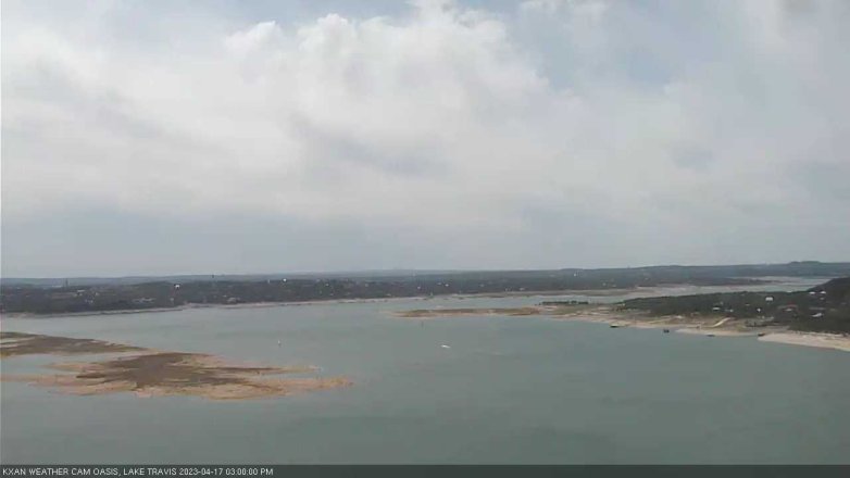 Lake Travis webcam, April 17, 2023 3:00 PM CT
