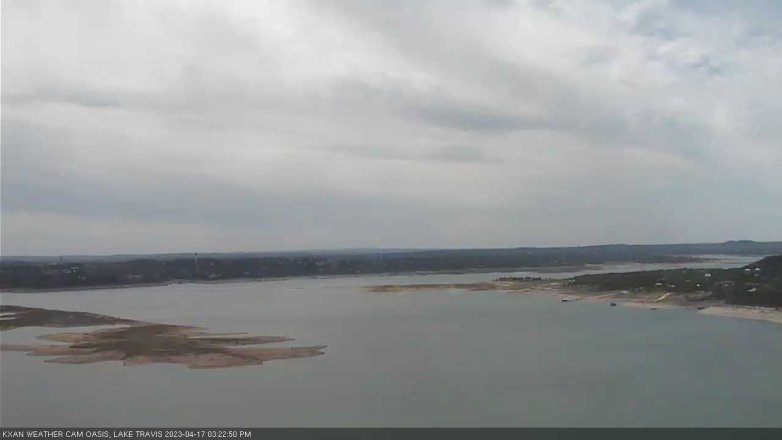 Lake Travis webcam, April 17, 2023 3:25 PM CT