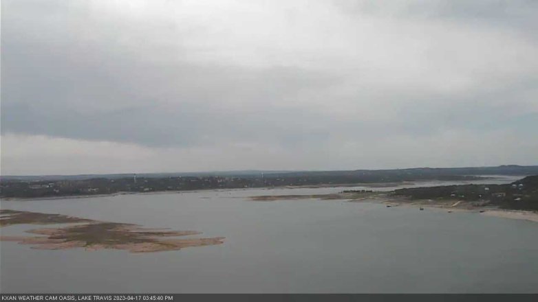 Lake Travis webcam, April 17, 2023 3:45 PM CT