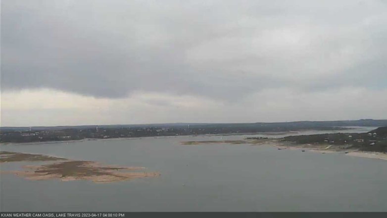 Lake Travis webcam, April 17, 2023 4:00 PM CT