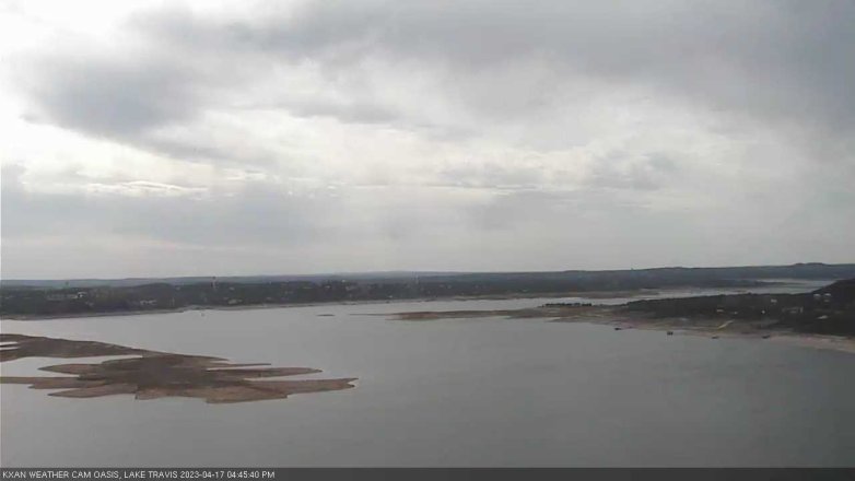 Lake Travis webcam, April 17, 2023 4:45 PM CT