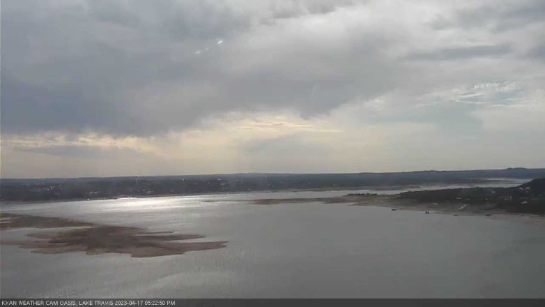 Lake Travis webcam, April 17, 2023 5:25 PM CT