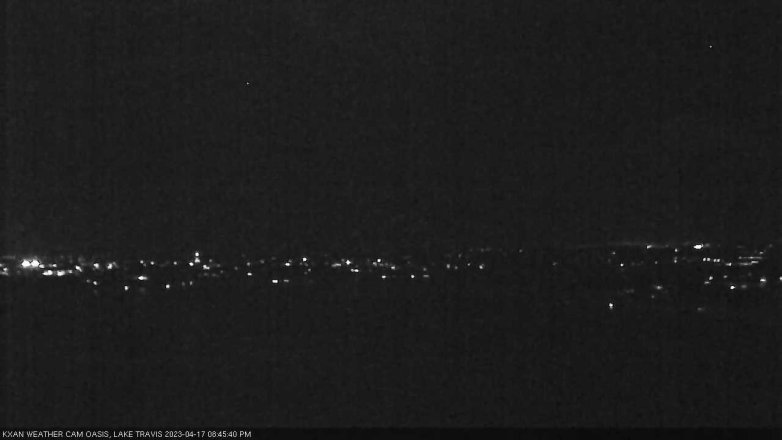 Lake Travis webcam, April 17, 2023 8:45 PM CT
