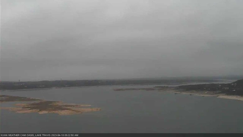 Lake Travis webcam, April 18, 2023 9:25 AM CT
