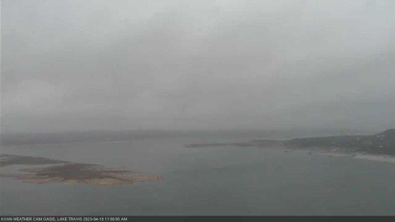 Lake Travis webcam, April 18, 2023 11:00 AM CT