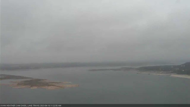 Lake Travis webcam, April 18, 2023 11:25 AM CT
