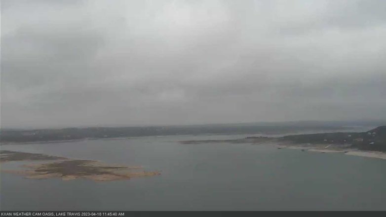 Lake Travis webcam, April 18, 2023 11:45 AM CT