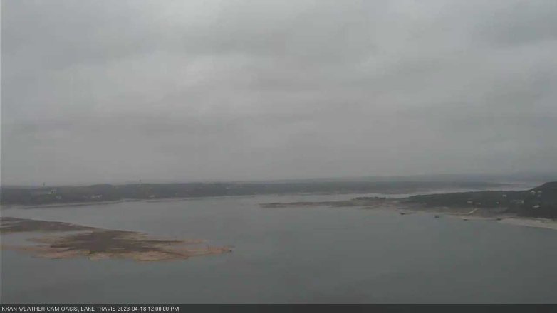 Lake Travis webcam, April 18, 2023 12:00 PM CT