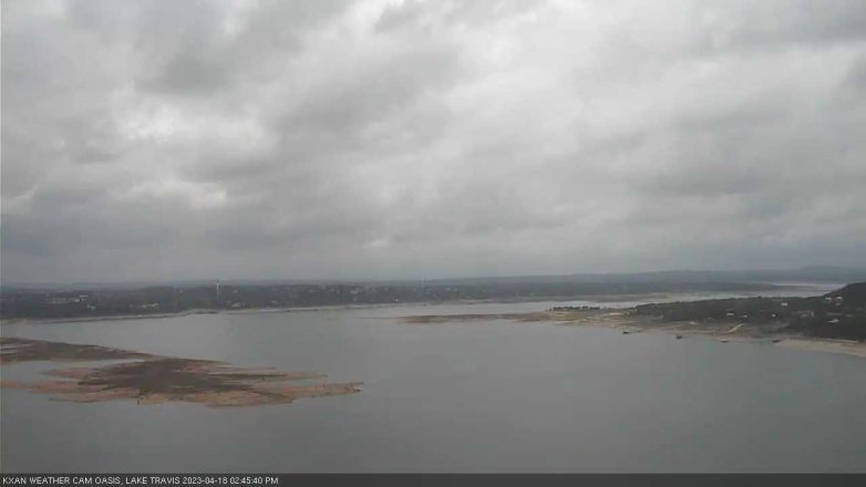 Lake Travis webcam, April 18, 2023 2:45 PM CT