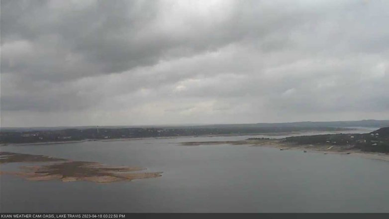 Lake Travis webcam, April 18, 2023 3:25 PM CT