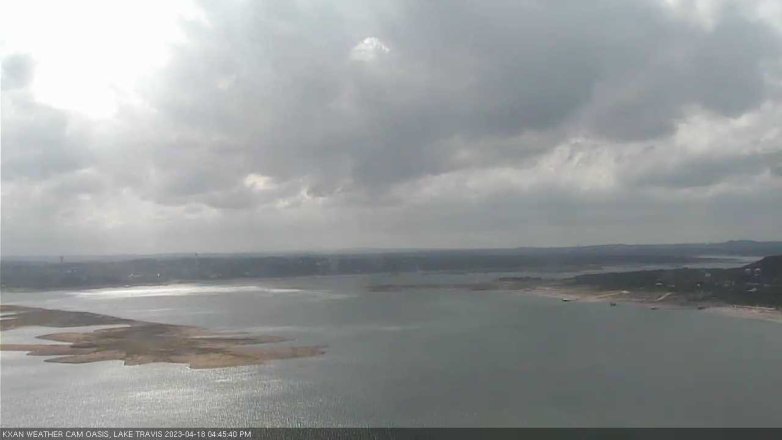 Lake Travis webcam, April 18, 2023 4:45 PM CT