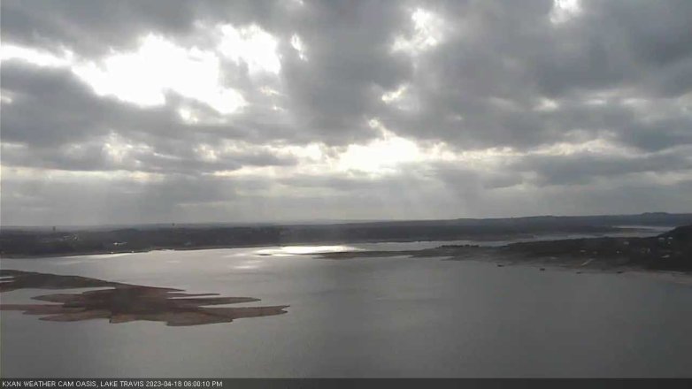 Lake Travis webcam, April 18, 2023 6:00 PM CT