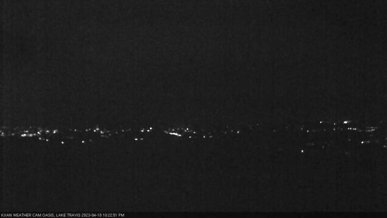 Lake Travis webcam, April 18, 2023 10:25 PM CT