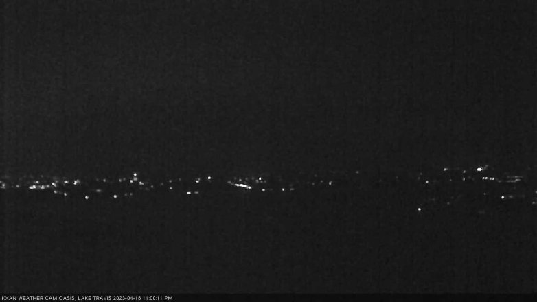 Lake Travis webcam, April 18, 2023 11:00 PM CT