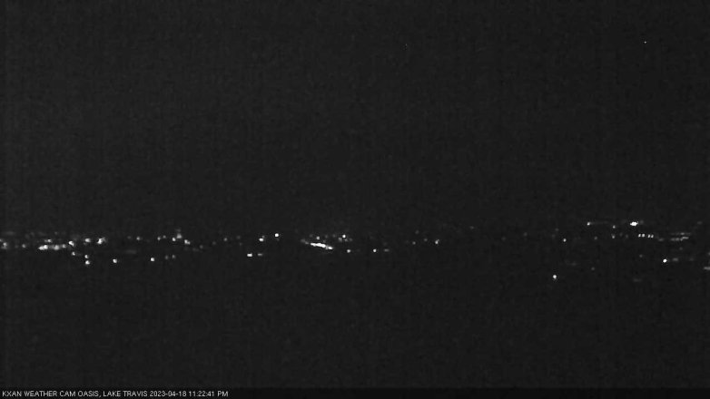 Lake Travis webcam, April 18, 2023 11:25 PM CT