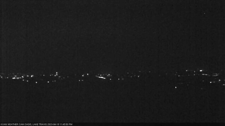 Lake Travis webcam, April 18, 2023 11:45 PM CT