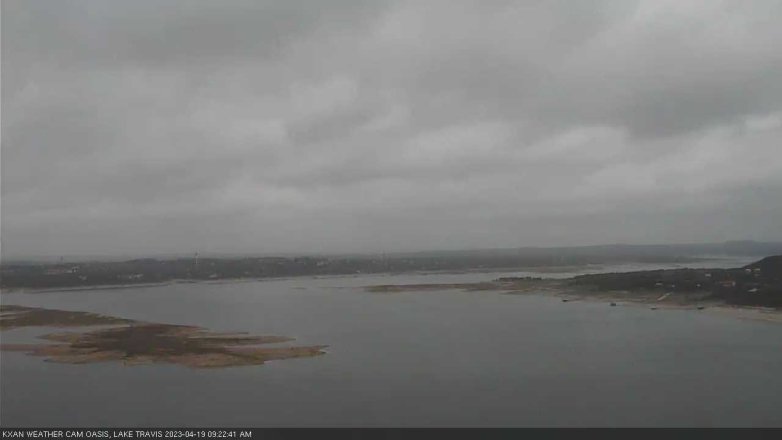 Lake Travis webcam, April 19, 2023 9:25 AM CT