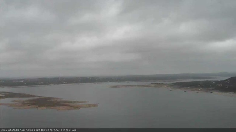 Lake Travis webcam, April 19, 2023 10:25 AM CT