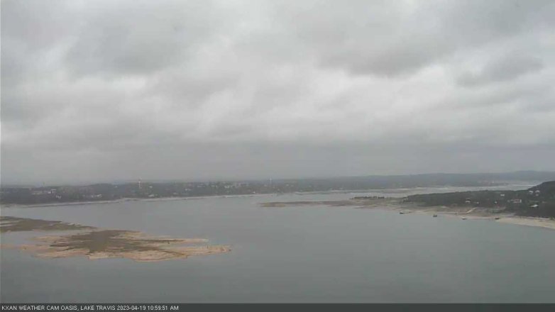 Lake Travis webcam, April 19, 2023 11:00 AM CT