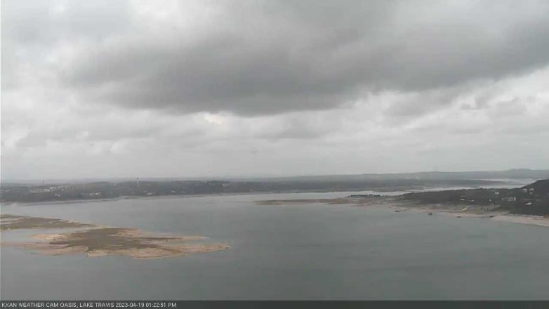 Lake Travis webcam, April 19, 2023 1:25 PM CT