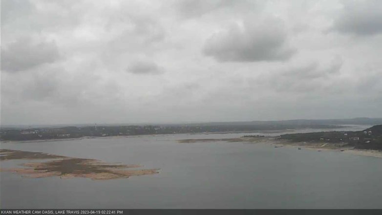 Lake Travis webcam, April 19, 2023 2:25 PM CT