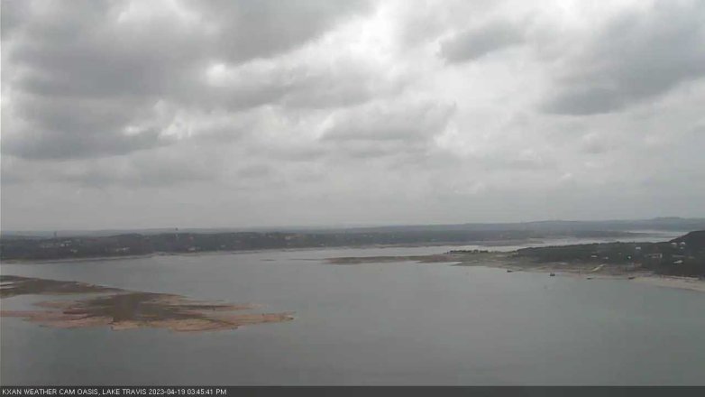 Lake Travis webcam, April 19, 2023 3:45 PM CT