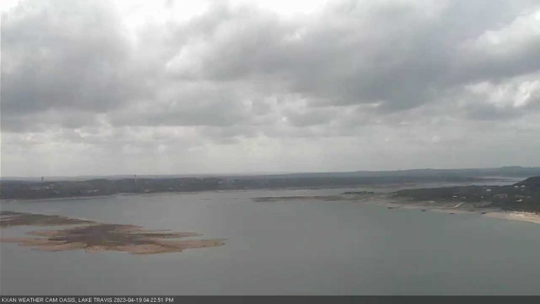 Lake Travis webcam, April 19, 2023 4:25 PM CT