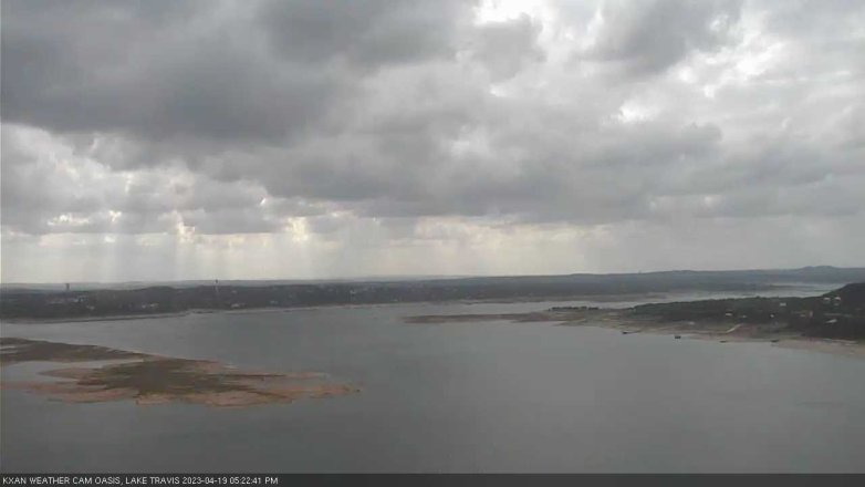 Lake Travis webcam, April 19, 2023 5:25 PM CT
