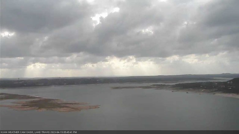 Lake Travis webcam, April 19, 2023 5:45 PM CT