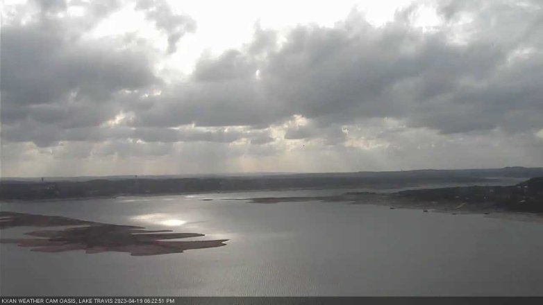 Lake Travis webcam, April 19, 2023 6:25 PM CT