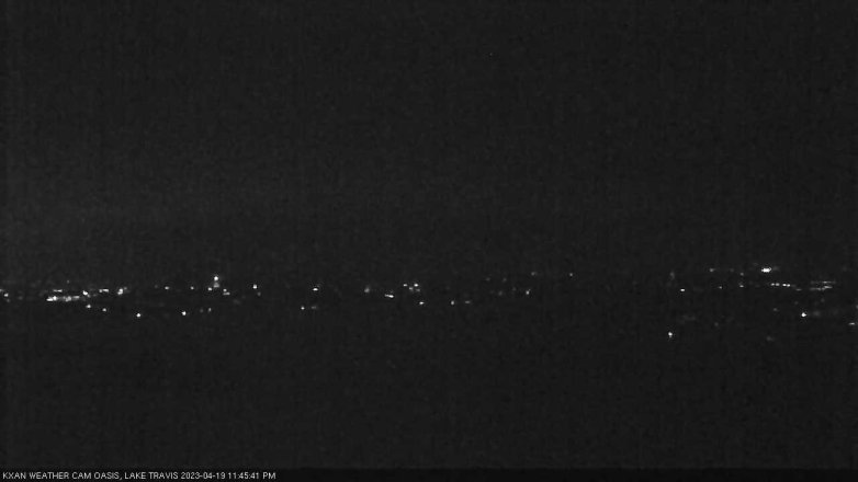 Lake Travis webcam, April 19, 2023 11:45 PM CT