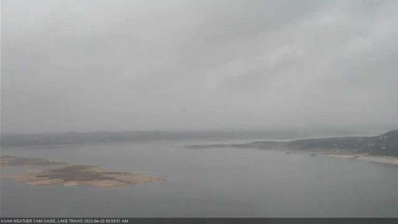Lake Travis webcam, April 20, 2023 10:00 AM CT