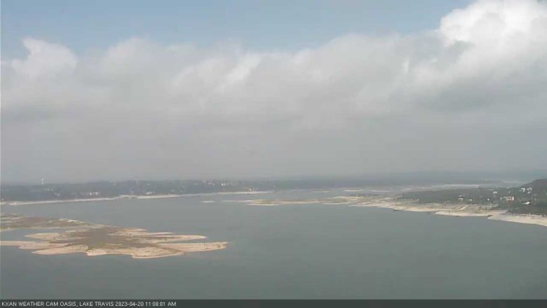 Lake Travis webcam, April 20, 2023 11:00 AM CT
