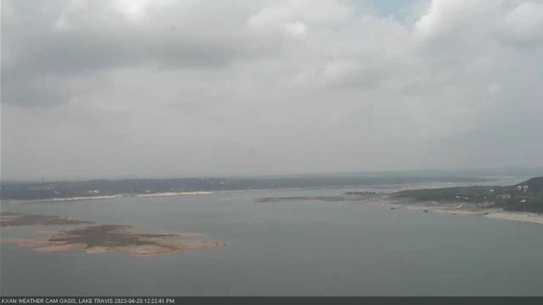 Lake Travis webcam, April 20, 2023 12:25 PM CT