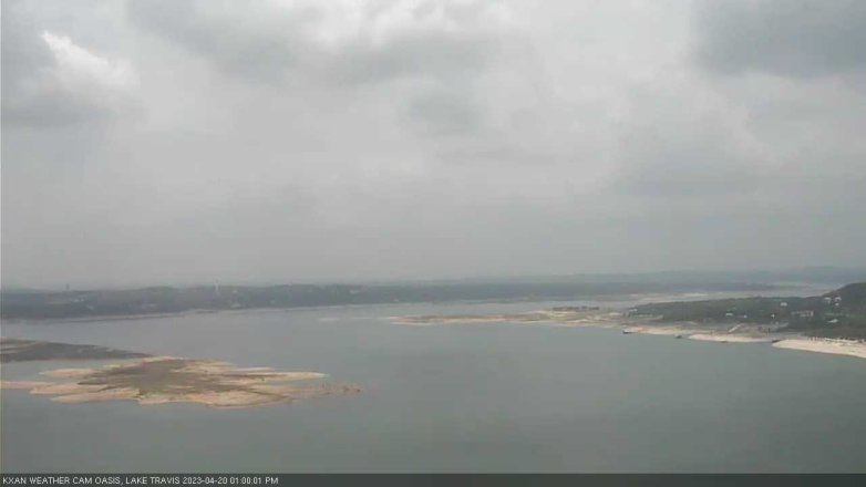 Lake Travis webcam, April 20, 2023 1:00 PM CT
