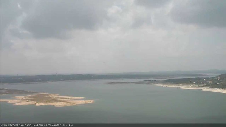 Lake Travis webcam, April 20, 2023 1:25 PM CT