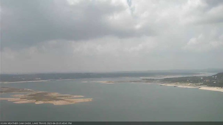 Lake Travis webcam, April 20, 2023 1:45 PM CT