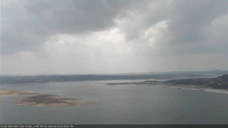 Lake Travis webcam, April 20, 2023 3:00 PM CT