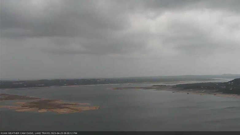 Lake Travis webcam, April 20, 2023 6:00 PM CT