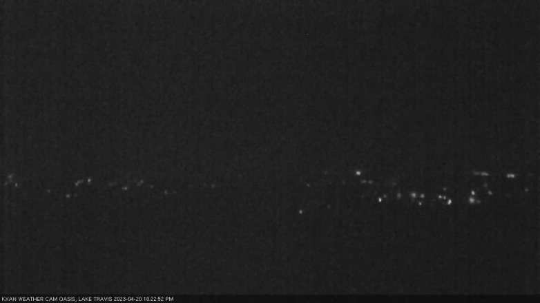 Lake Travis webcam, April 20, 2023 10:25 PM CT