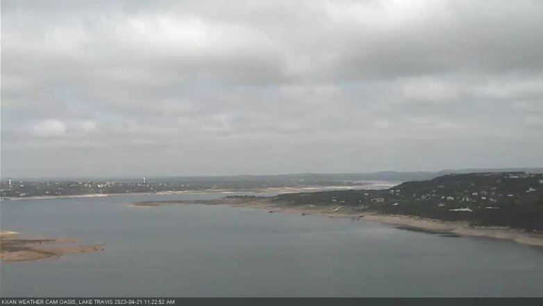 Lake Travis webcam, April 21, 2023 11:25 AM CT