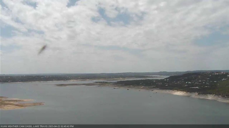 Lake Travis webcam, April 22, 2023 2:45 PM CT