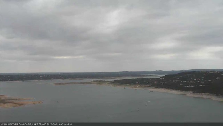 Lake Travis webcam, April 22, 2023 4:00 PM CT
