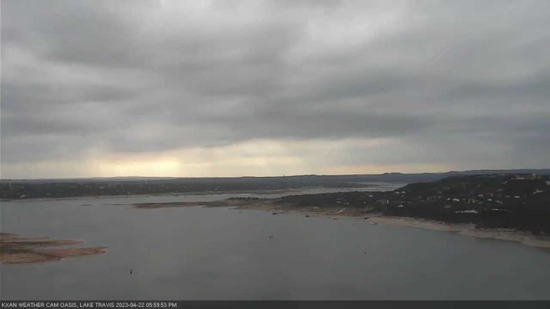 Lake Travis webcam, April 22, 2023 6:00 PM CT