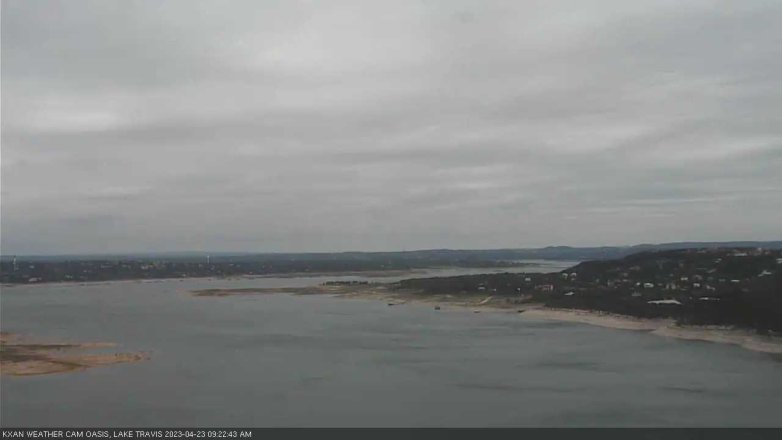 Lake Travis webcam, April 23, 2023 9:25 AM CT