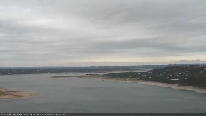 Lake Travis webcam, April 23, 2023 11:45 AM CT