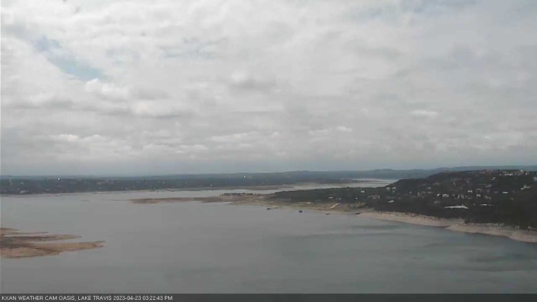 Lake Travis webcam, April 23, 2023 3:25 PM CT