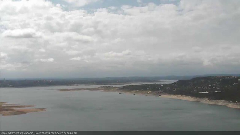 Lake Travis webcam, April 23, 2023 4:00 PM CT